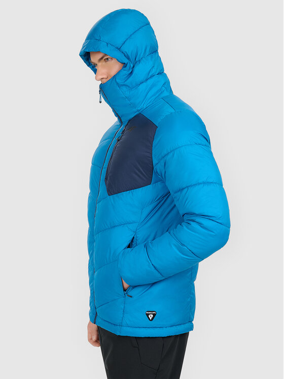 4F 4F Kurtka outdoor HALNY Niebieski Regular Fit