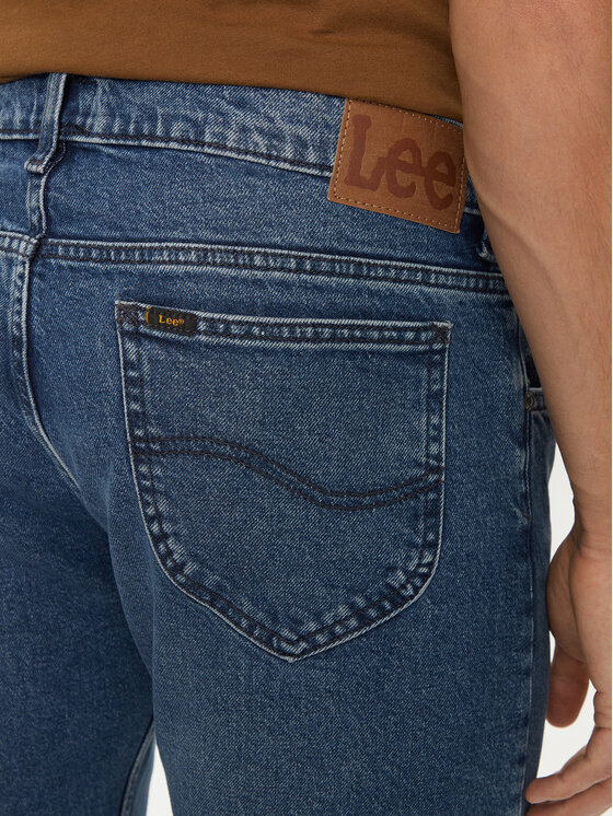 Lee Lee Jeansy Rider 112355794 Niebieski Slim Fit