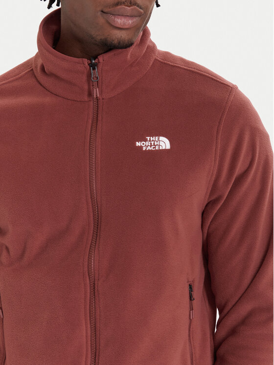 The North Face The North Face Fleecová mikina Glacier NF0A8D0R Červená Regular Fit