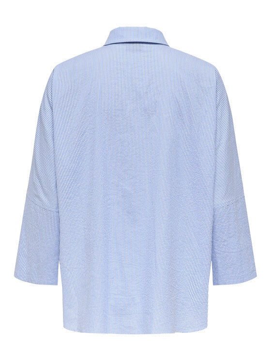 ONLY ONLY Marškiniai Augusta 15347661 Mėlyna Loose Fit