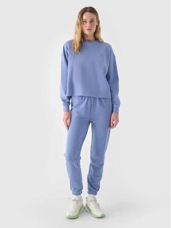 4F 4F Pantaloni da tuta 4FWAW24TTROF0925-32S Blu Regular Fit