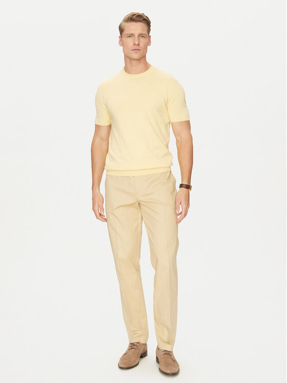 Marciano Guess Marciano Guess Spodnie materiałowe 5GHB21 2304Z Beżowy Slim Fit