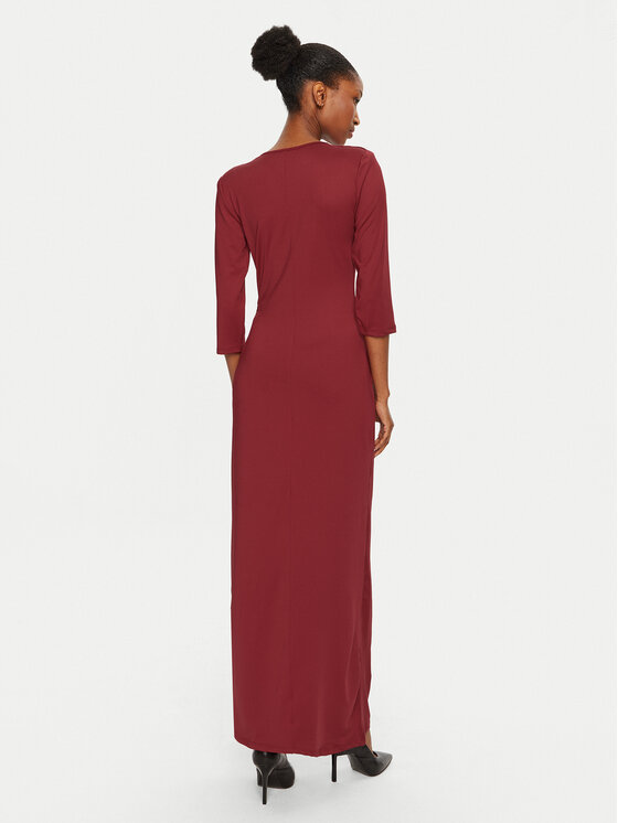 Rinascimento Rinascimento Abendkleid CFC0019791002 Dunkelrot Regular Fit