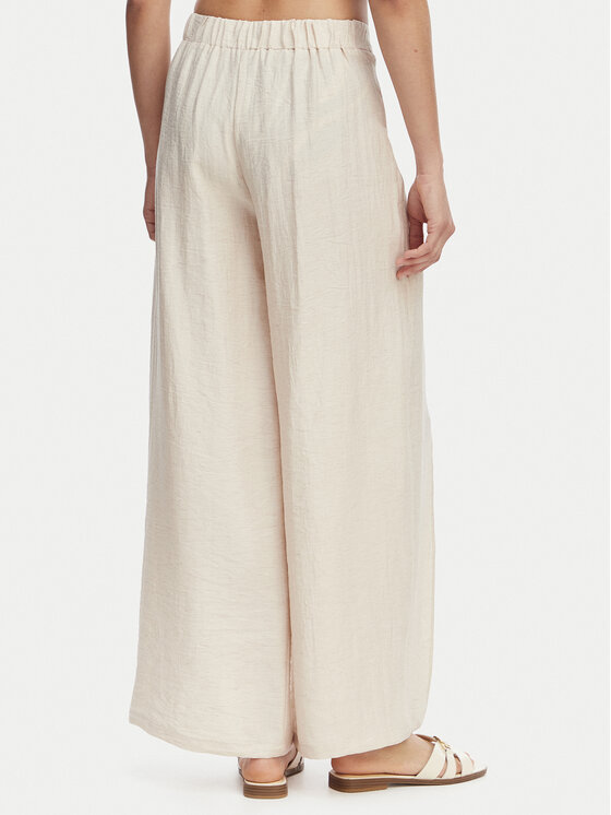 Ysabel Mora Ysabel Mora Штани з тканини 86272 Світло-бежевий Wide Leg