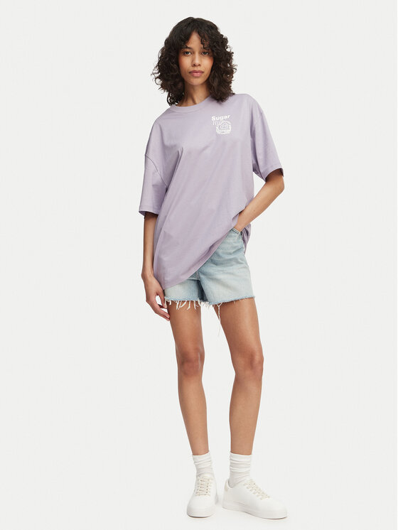 HUGO HUGO T-särk Tee 50560772 Lilla Oversize