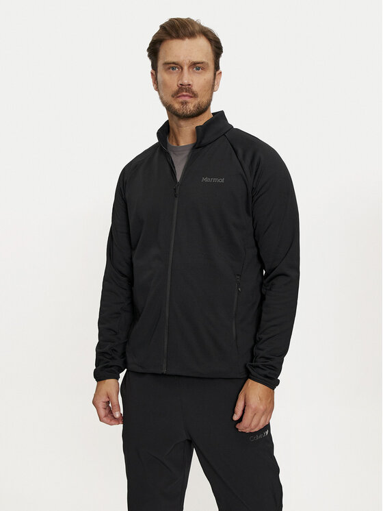 Marmot Funkčná mikina Leconte M15382 Čierna Regular Fit