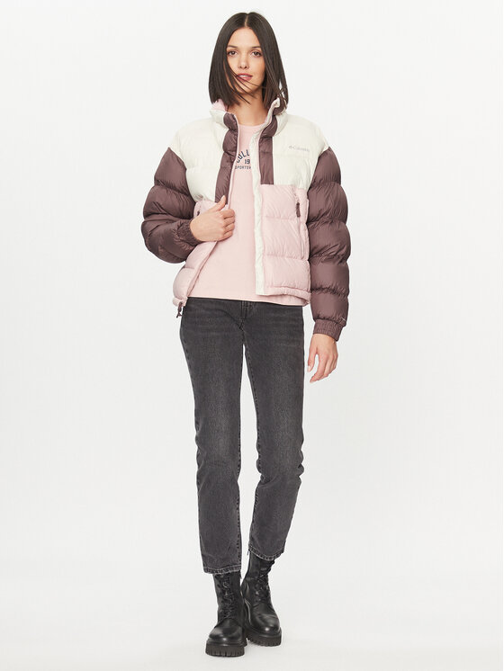 Columbia Columbia Zimní bunda Pike Lake™ II Cropped Jacket Červená Regular Fit