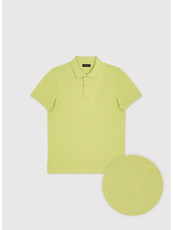 Pako Lorente Pako Lorente Polo P26SF-TX-003 Zielony Classic Fit
