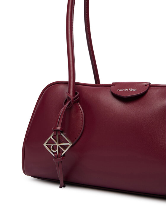 Calvin Klein Calvin Klein Kabelka Emblem Trio Shoulder Bag LV04F3369G Bordová