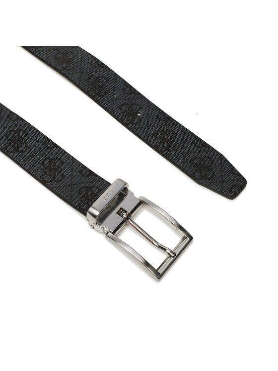 Guess Guess Чоловічий ремінь Vezzola Belts BM7541 LEA35 Чорний