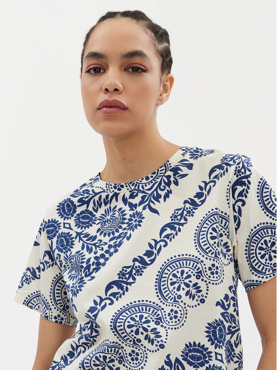 Weekend Max Mara Weekend Max Mara T-Shirt Eloisa 2415971072 Écru Loose Fit