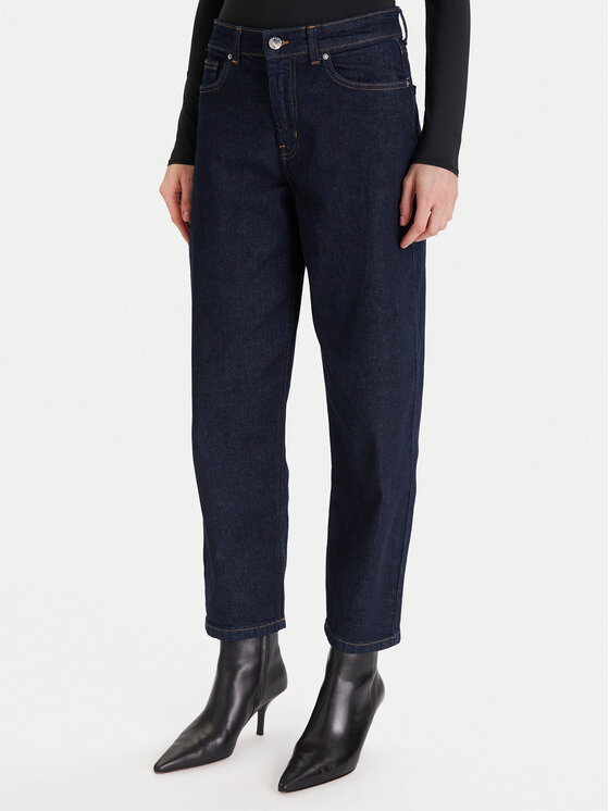 ONLY ONLY Teksad Emily 15356761 Tumesinine Mom Fit