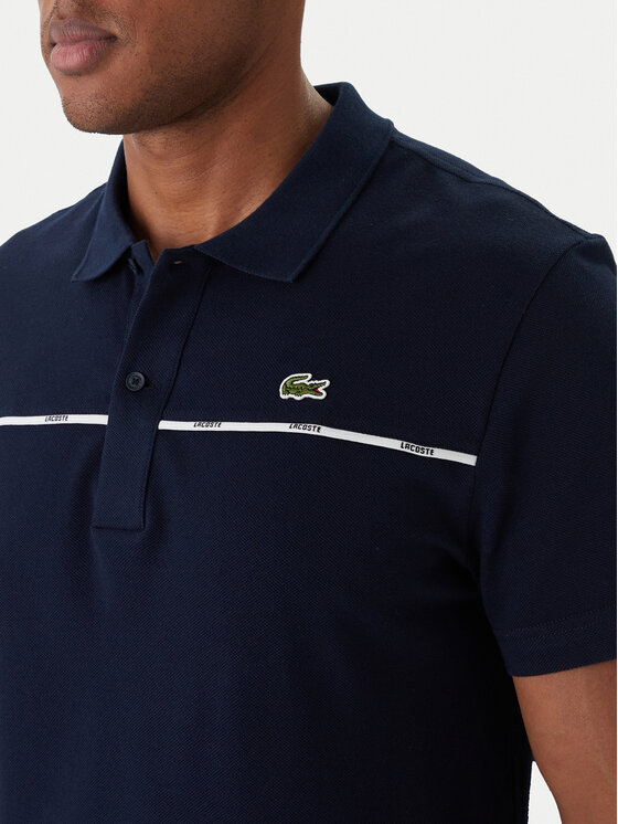 Lacoste Lacoste Polo PH9863 Granatowy Regular Fit