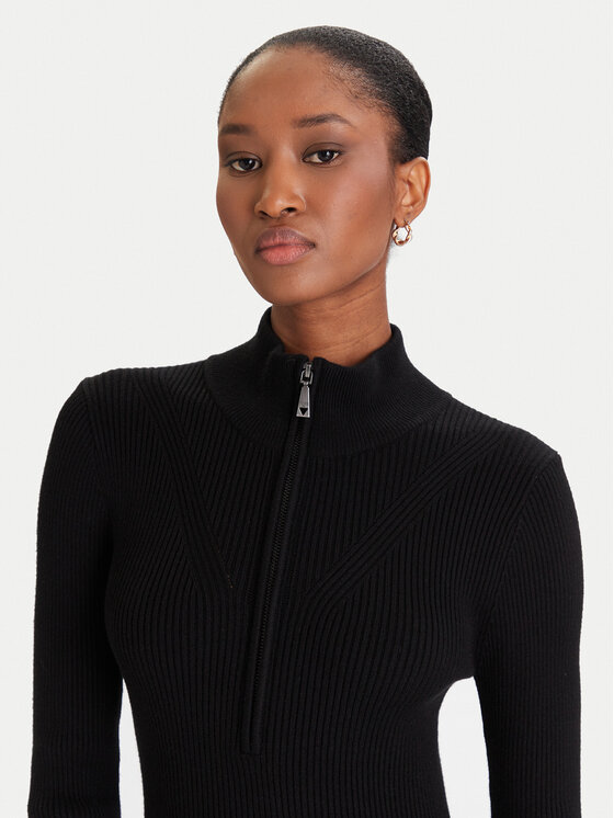 Guess Guess Ежедневна рокля W5BK45 Z0572 Черен Slim Fit