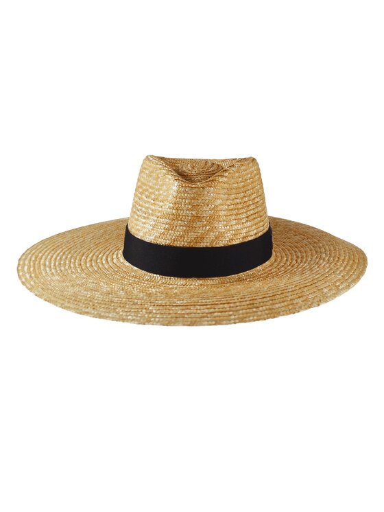 Paris+Hendzel Paris+Hendzel Kapelusz Natural Straw Teardrop Beżowy