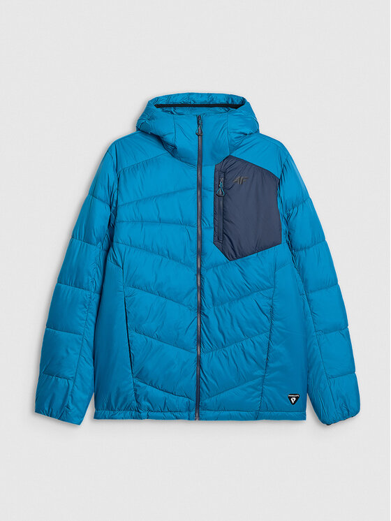 4F 4F Kurtka outdoor HALNY Niebieski Regular Fit