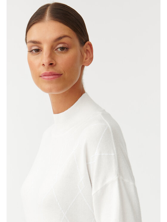 TATUUM TATUUM Svetr CEKIRO Krémová Classic Fit