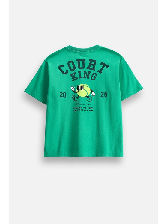 Coccodrillo Coccodrillo T-Shirt ZC6143205ABJ-011 Zielony Regular Fit