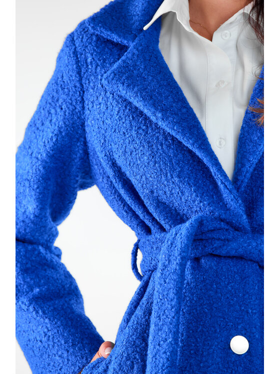 Awama Awama Cappotto A547 Blu Basic Fit