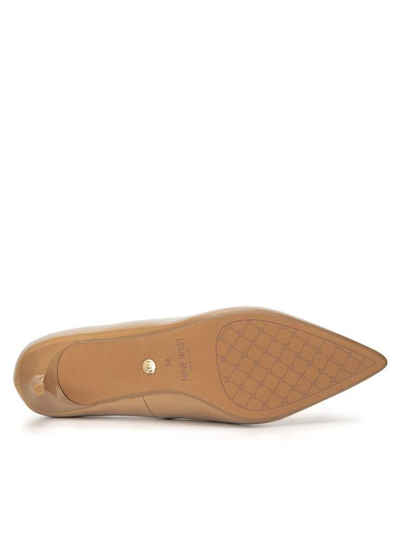 Nine West Nine West Pantofi cu toc subțire WFA3042-1 Bej