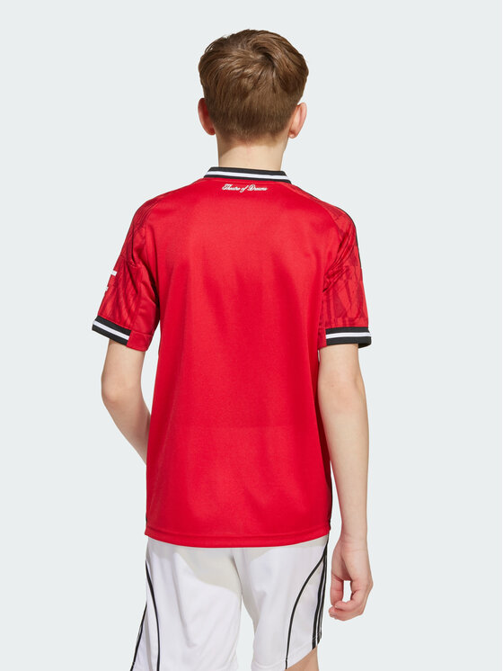 adidas adidas Koszulka techniczna Manchester United 25/26 Home Jersey Czerwony Regular Fit