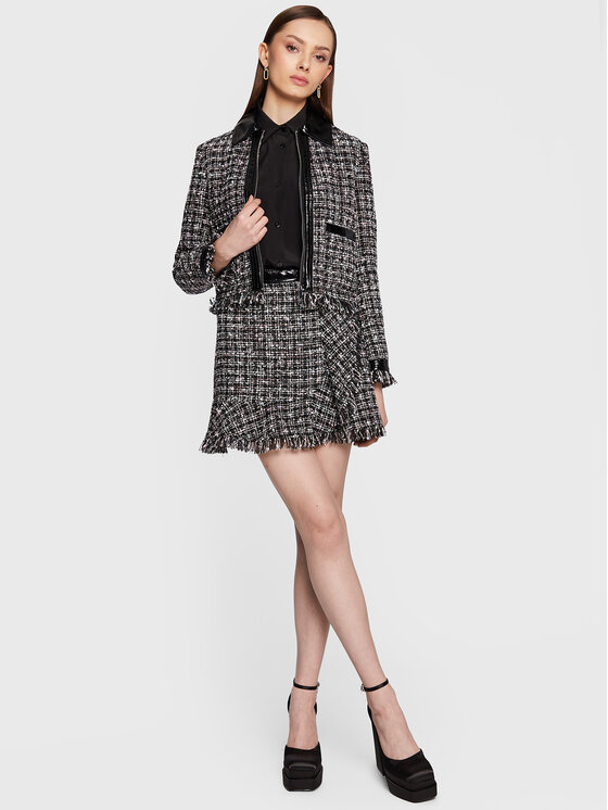 MAX&Co. MAX&Co. Minigonna Limonite 71010323 Nero Regular Fit