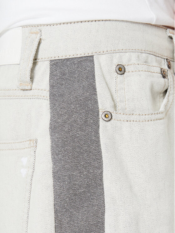 Please Please Jeans P2ZBCJ8CA6 Beige Relaxed Fit