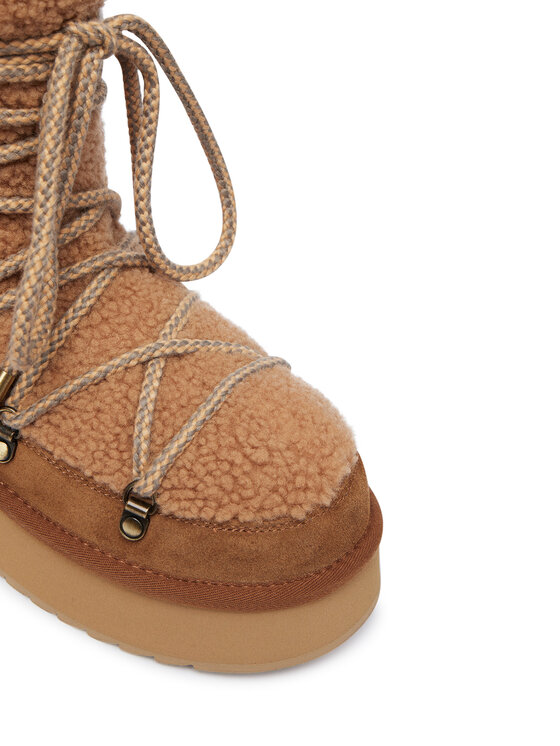 Mou Mou Stivali da neve Mini Eskimo FW681014M Marrone scuro