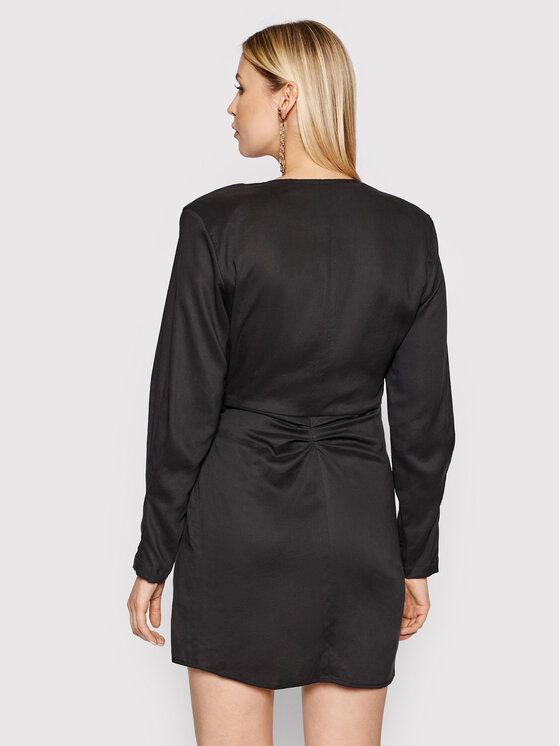 IRO IRO Koktel haljina Hela Crna Slim Fit