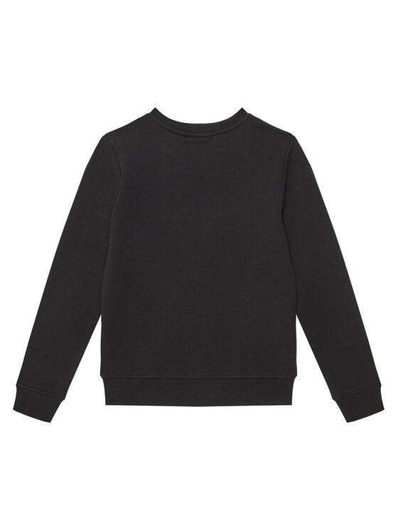 Calvin Klein Jeans Calvin Klein Jeans Bluza Monogram IU0IU00675 D Czarny Regular Fit