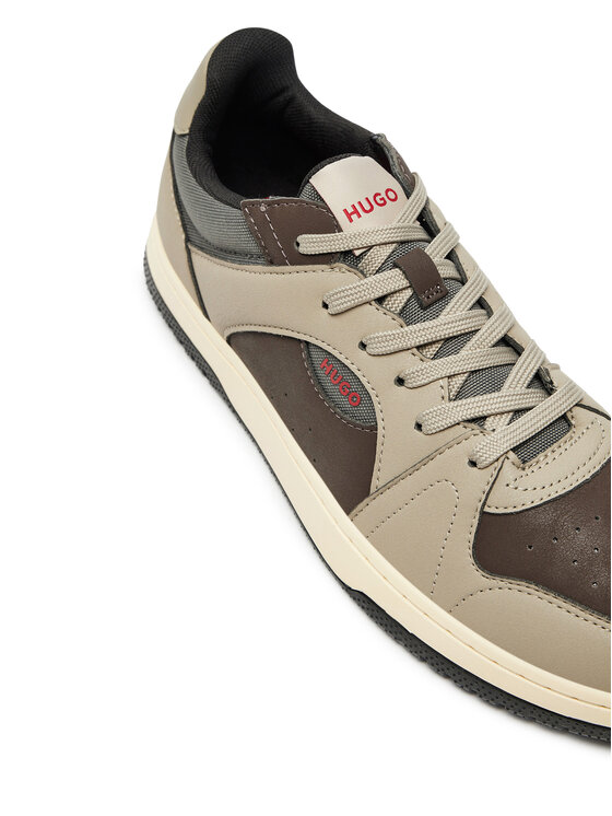 HUGO Hugo Sneakersy Hadrian 50529902 10266726 01 Brązowy