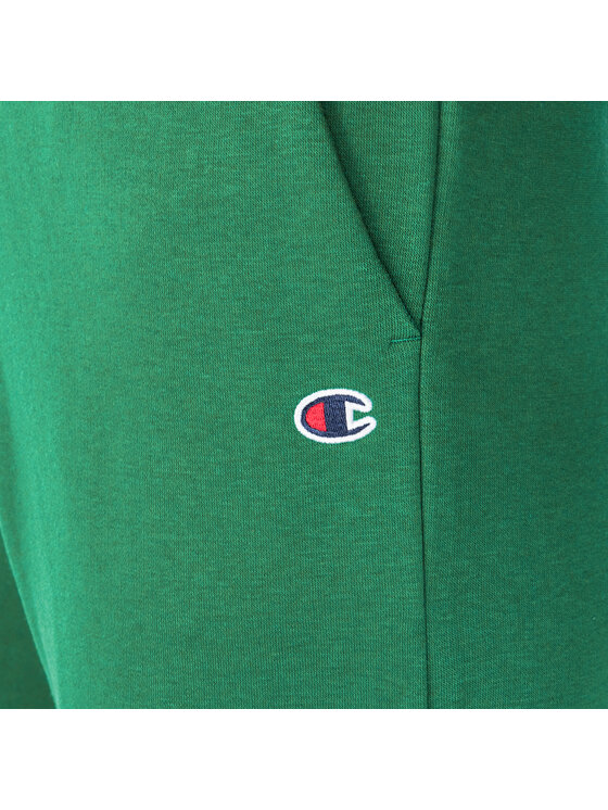 Champion Champion Spodnie dresowe 116634-GS571-AVT_S Zielony Relaxed Fit