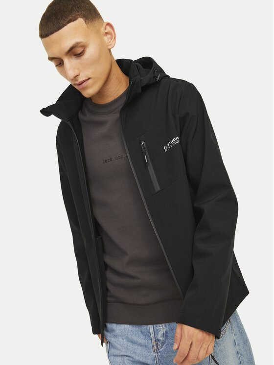 Jack&Jones Jack&Jones Μπουφάν μεταβατικό Talor 12259615 Μαύρο Regular Fit
