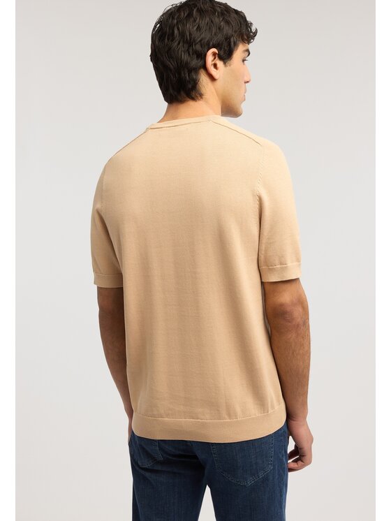 Trussardi Trussardi Sweter M0618000066N012 Kremowy Regular Fit