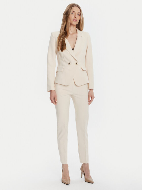 Rinascimento Rinascimento Sakoi CFC0126221003 Bež Slim Fit