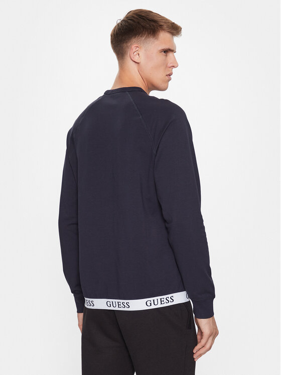 Guess Guess Світшот U3YQ01 KBS91 Cиній Regular Fit