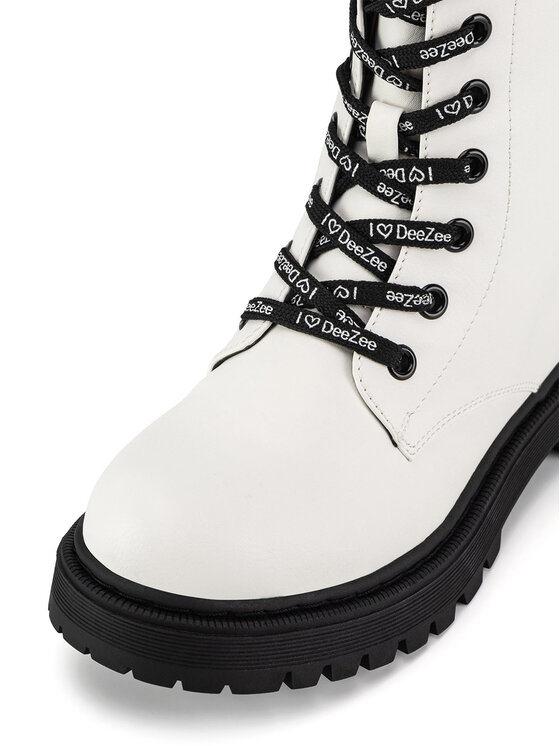 DeeZee DeeZee Schnürschuhe CS5587-16 Weiß