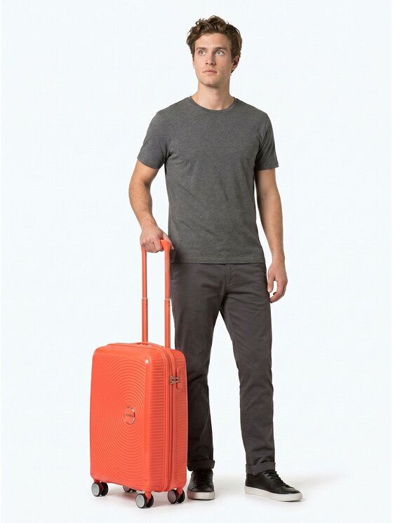 American Tourister American Tourister Walizka kabinowa 168624 Pomarańczowy