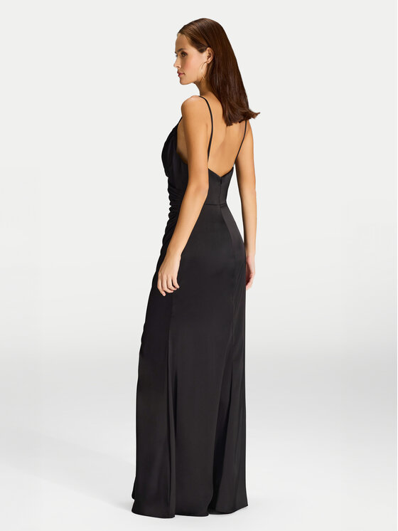 Hey Kyla Hey Kyla Večerné šaty 5AI075HK Čierna Slim Fit