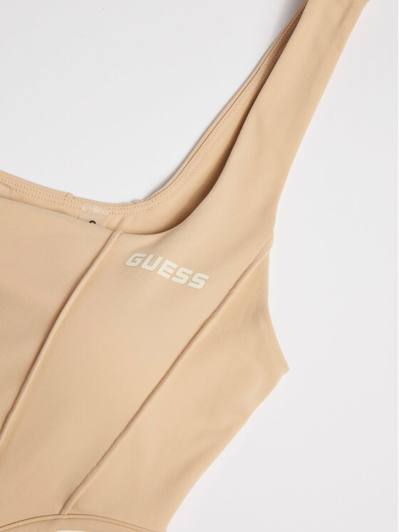 Guess Guess Top Brigit V3GP02 MC04Z Beež Slim Fit