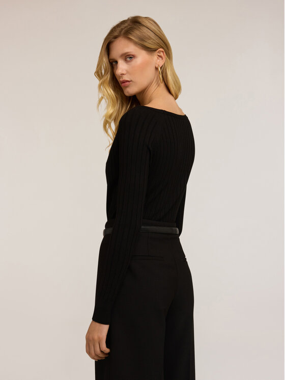 Motivi Motivi Maglione M361W003444N033 Nero Slim Fit