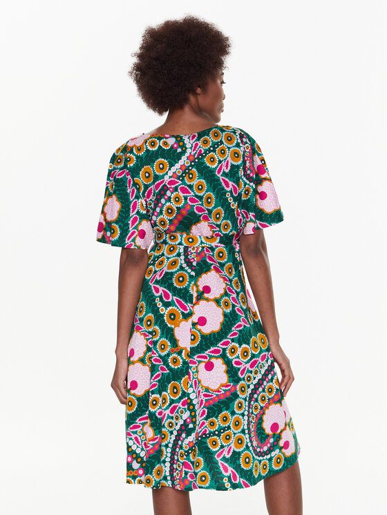 Weekend Max Mara Weekend Max Mara Ikdienas kleita Dizzy 23562106 Zaļš Regular Fit