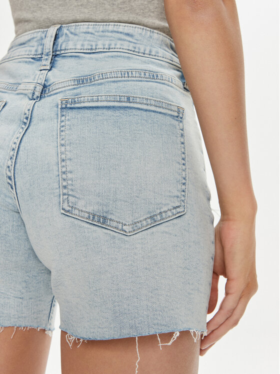 Gap Gap Szorty jeansowe 404673-00 Niebieski Regular Fit