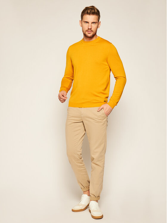 Maglione 5051-91 Giallo Regular Fit