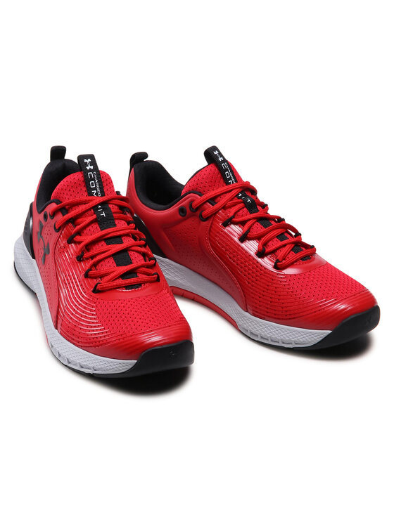 Under Armour Under Armour Обувки за фитнес зала Ua Charged Commit Tr 3 3023703-600 Червен