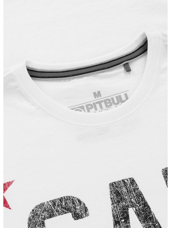 PITBULL PITBULL T-Shirt CALIFORNIA Biały Regular Fit