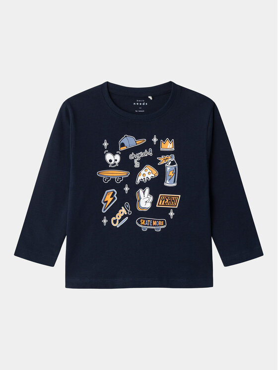 NAME IT NAME IT Blúz Vagno 13224977 Sötétkék Regular Fit