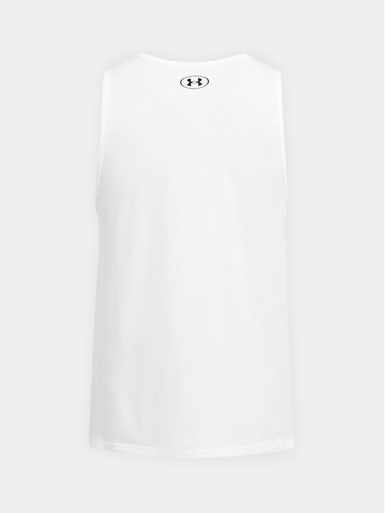 Under Armour Under Armour Tank top Ua Sportstyle Logo Tank 1382883-100 Bijela Loose Fit