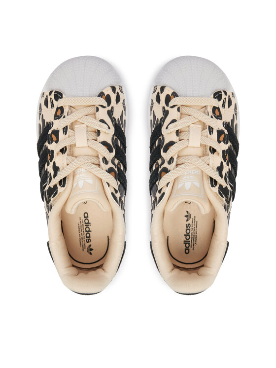 adidas adidas Sneakersy Superstar II Comfort Closure Elastic Lace KK2126 Beżowy