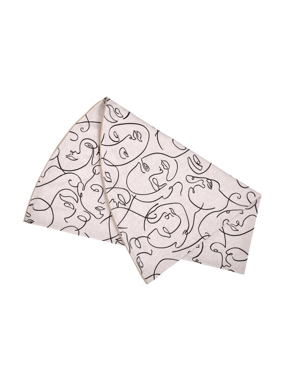 Roseberry Home Roseberry Home Obrus z abstrakcyjnym wzorem Venus Beżowy